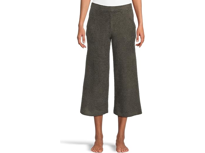 (取寄) ベアフットドリームス レディース コージーシック ライフ テクスチャー クロップ パンツ Barefoot Dreams women CozyChic Lite Textured Crop Pant Dark Moss 26,676円