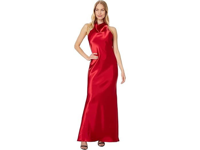 (取寄) ベッツィアンドアダム レディース ロング シャルマス ホルター タイ ネック Betsy & Adam women Long Charmous Halter Tie Neck Red 56,860円