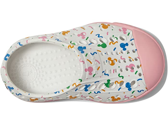 本格派ま 取寄 ネイティブシューズ キッズ ガールズ ジェファーソン ディズニー プリント トドラー Native Shoes Kids Girls Jefferson Disney Print Toddler Shell White Princess Pink Pastel Rad Confetti Fucoa Cl