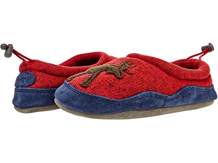 (取寄) エルエルビーン キッズ セーター フリース スリッパ モチーフ (トドラー リトル キッズ ビック キッズ) L.L.Bean kids Sweater Fleece Slipper Motif (Toddler Little Kid Big Kid) Deep Garnet Moose