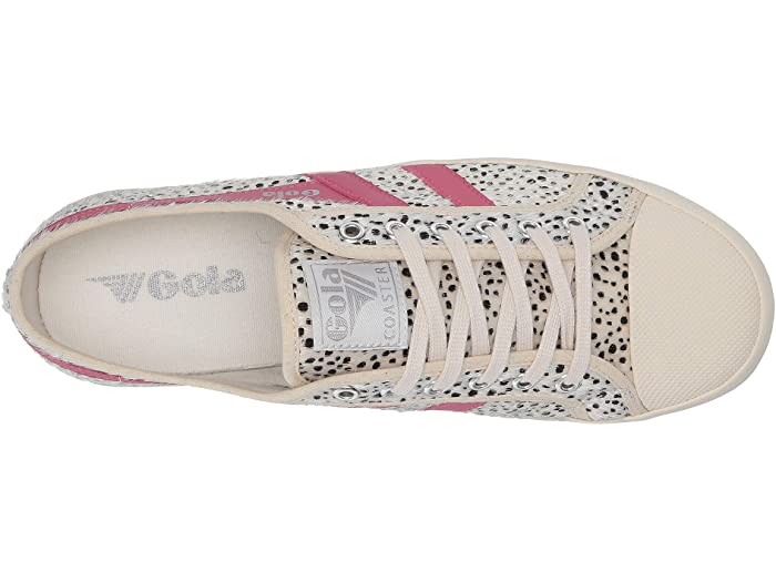 最大62 Offクーポン 取寄 ゴーラ レディース コースター チーター Gola Women Coaster Cheetah Off White Fluro Pink Fucoa Cl