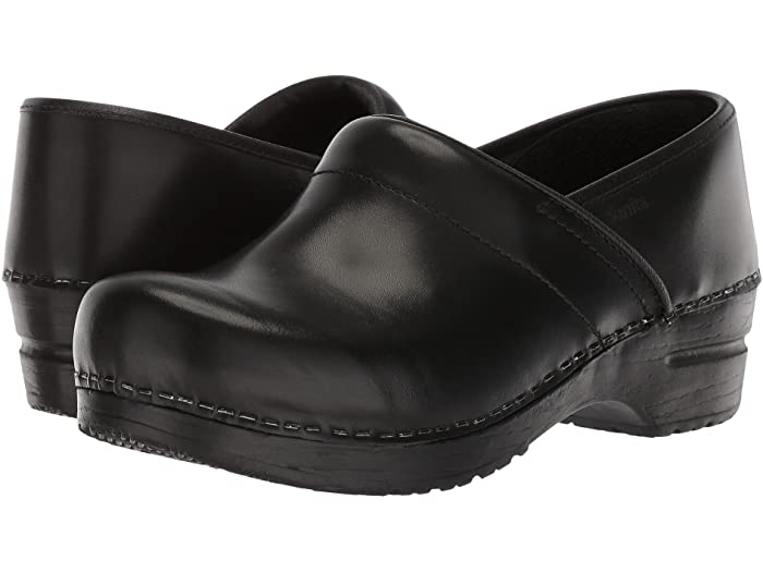 (取寄) サニタ レディース プロフェッショナル カブリオ Sanita women Professional Cabrio Black Brush Off Leather