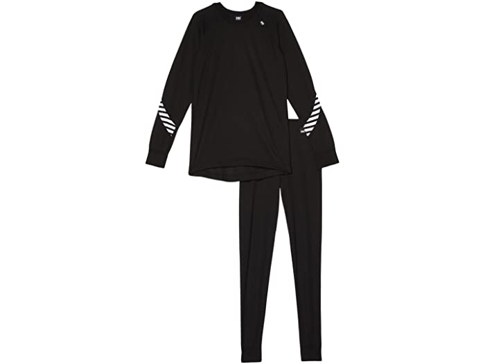 (取寄) ヘリーハンセン キッズ キッズ リファ セット (ビッグ キッズ) Helly Hansen Kids kids Lifa Set (Big Kids) Black
