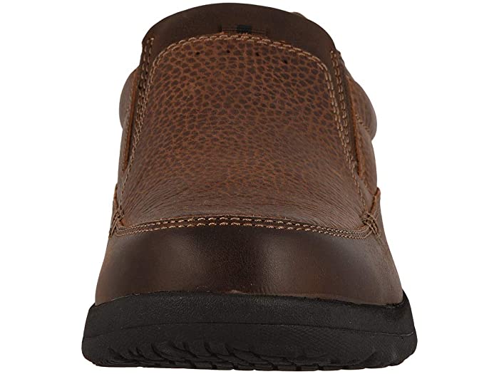 (取寄) ナン ブッシュ メンズ カム モック トゥ スリッポン Nunn Bush men Cam Moc Toe Slip-On Brown Crazy Horse
