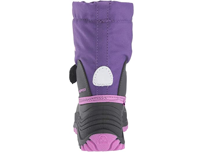 100 品質 取寄 カミック キッズ ガールズ ウォーターバグ ワイド トドラー リトル ビック Kamik Kids Girls Waterbug Wide Toddler Little Kid Big Purple Print Fucoa Cl