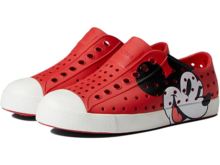 最新のデザイン 取寄 ネイティブシューズ キッズ ジェファーソン ディズニー プリント リトル キッズ Native Shoes Kids Jefferson Disney Print Little Kid Torch Red Shell White Classic Mickey 新品最安値 Css Edu Om