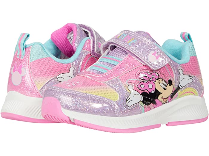 (取寄) ジョスモ キッズ ガールズ ミニー マルチ ライテッド スニーカー (トドラー リトル キッズ) Josmo Kids girls Minnie Multi Lighted Sneaker (Toddler Little Kid) Pink Multi