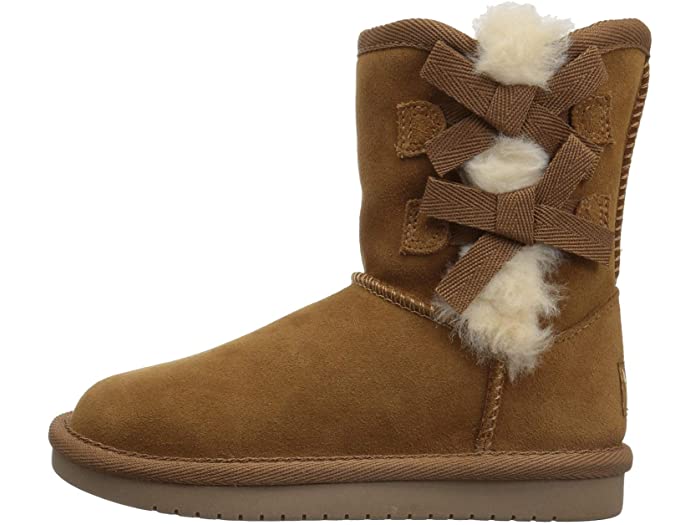 (取寄)クーラブラアグキッズガールズビクトリアショートブート(トドラー/リトルキッズ)KoolaburrabyUGGKidsgirlsVictoriaShortBoot(Toddler/LittleKid)Chestnut