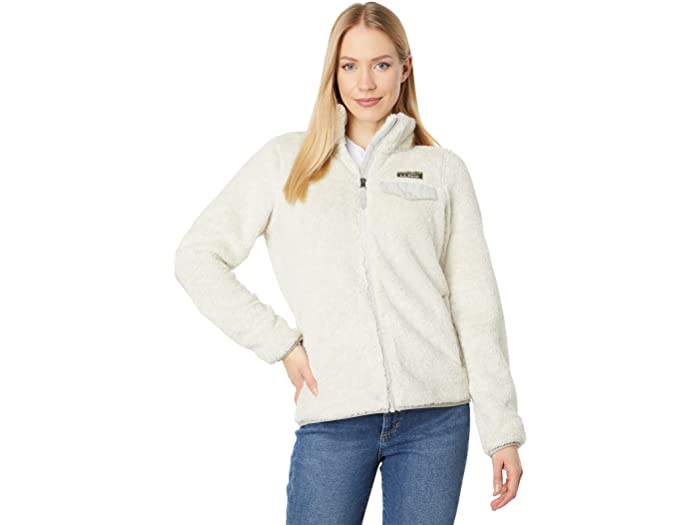 ランキング総合1位 取寄 エルエルビーン レディース ハイ パイル フリース フル ジップ ジャケット L L Bean Women Hi Pile Fleece Full Zip Jacket Sailcloth Heather Oyster Fucoa Cl