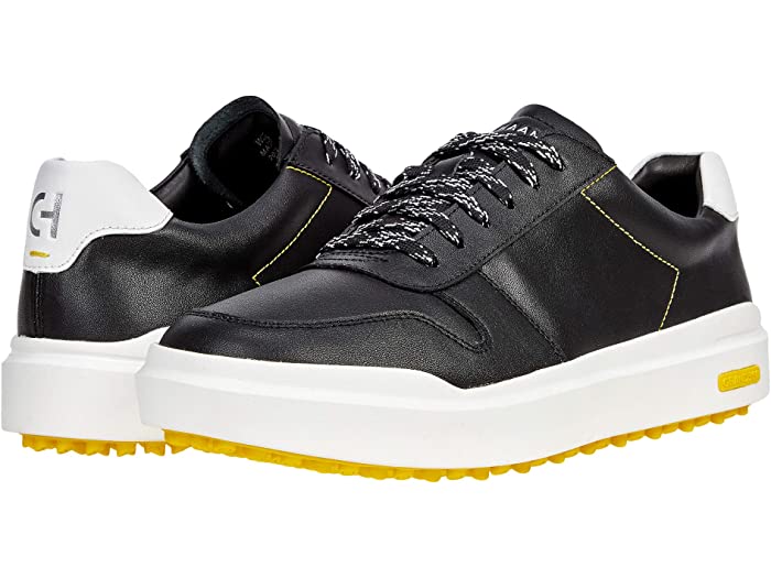 オープニング 取寄 コールハーン レディース グランドプロ ラリー ゴルフ ウォータープルーフ Cole Haan women GrandPro  Rally Golf Waterproof Caviar Black Leather fucoa.cl