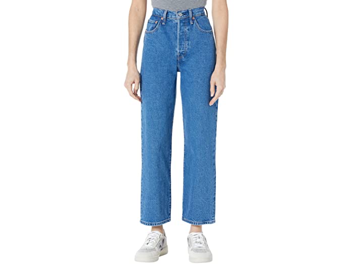 (取寄) リーバイス ジーンズ プレミアム レディース リブケージ ストレート アンクル Levi's Premium women Ribcage Straight Ankle Jazz Pop