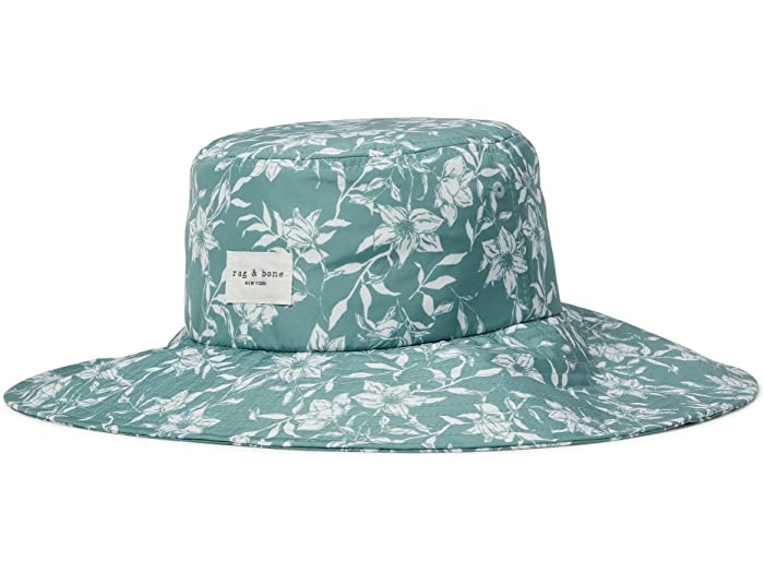 おすすめ ラグボーン rag bone レディース 帽子 Leaf Green Floral