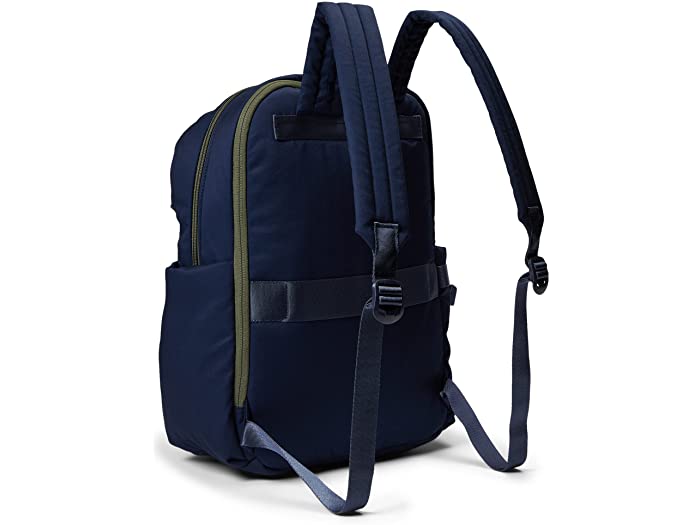 (取寄)ヴェラブラッドリーレディースコットンユーティリティラージバックパックVeraBradleywomenCottonUtilityLargeBackpackNavyDaisyColor-Block/RecycledCotton