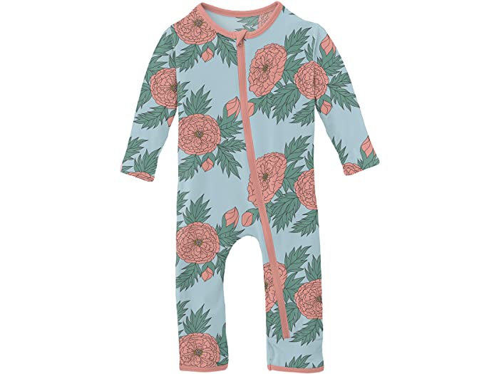 取寄 キッキー パンツ キッズ ガールズ プリント カバーオール ウィズ ジッパー インファント Kickee Pants Kids girls