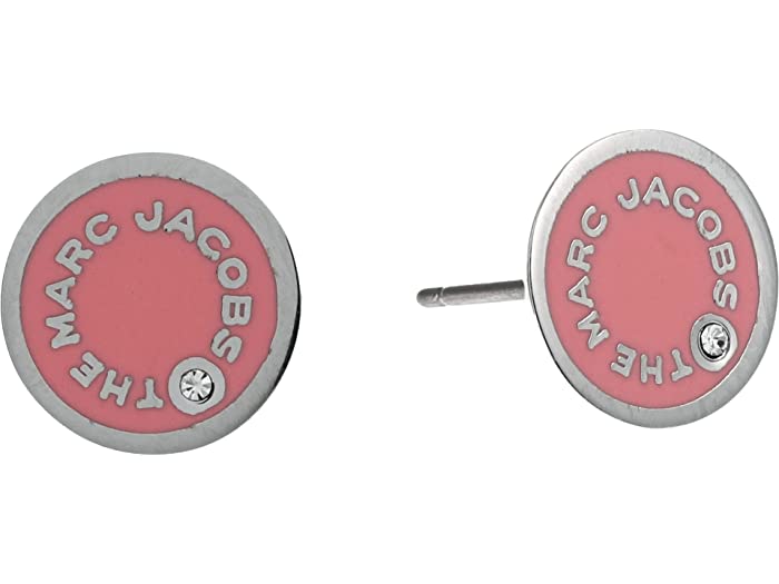 最大62％オフ！ お待たせ 取寄 マークジェイコブス ザ メダリオン スタッズ イヤリングス Marc Jacobs The Medallion Stud Earrings Quartz Pink Silver erudit.consulting erudit.consulting