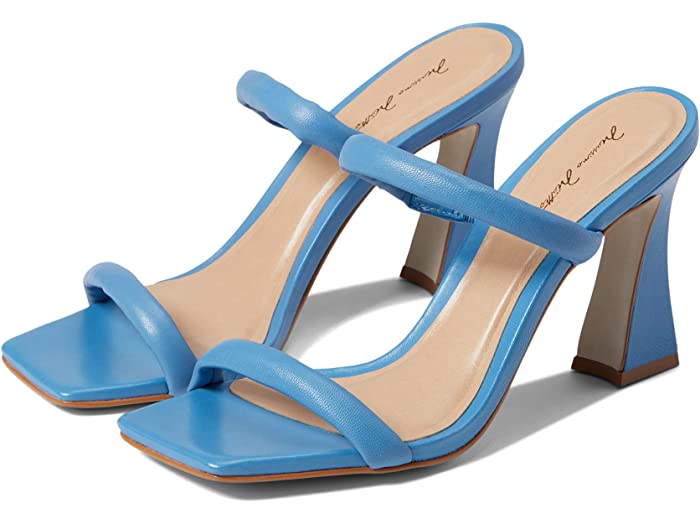 (取寄) マッシモ マッテオ ヒールド サンダル Massimo Matteo Christie Heeled Sandal Denim