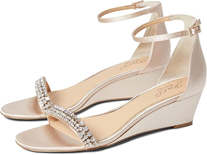(取寄) ジュエル バッジェリー ミシュカ Jewel Badgley Mischka Lora Champagne