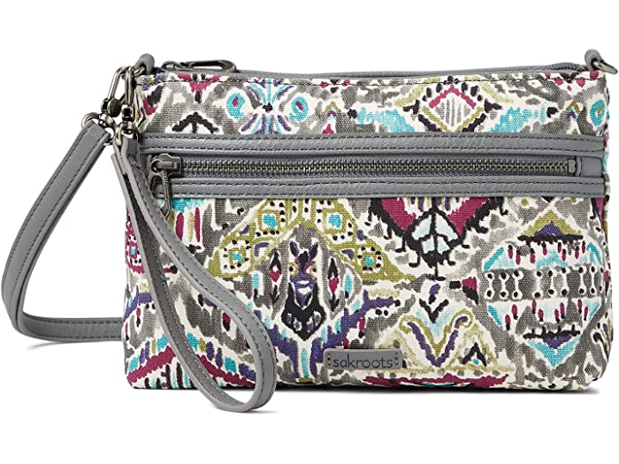 (取寄) サックルーツ キャンパス ミニ クロスボディ Sakroots Campus Mini Crossbody Slate Brave Beauti