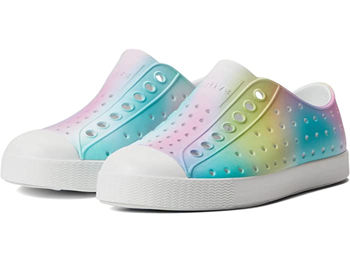 新年の贈り物 取寄 ネイティブシューズ キッズ ジェファーソン プリント トドラー Native Shoes Kids Kids Jefferson Print Toddler Shell White Pink Blue Haze Fucoa Cl