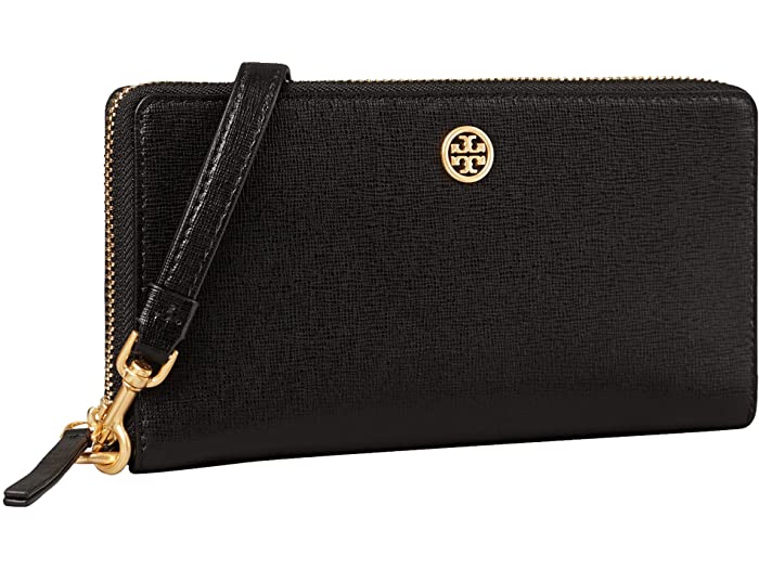 SALE／59%OFF 取寄 トリーバーチ ロビンソン ジップ コンチネンタル ウォレット Tory Burch Robinson Zip  Continental Wallet Black fucoa.cl