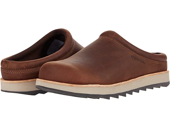 再再販 取寄 メレル メンズ ユノ クロッグ Merrell Men Juno Clog Walrus Leather Fucoa Cl