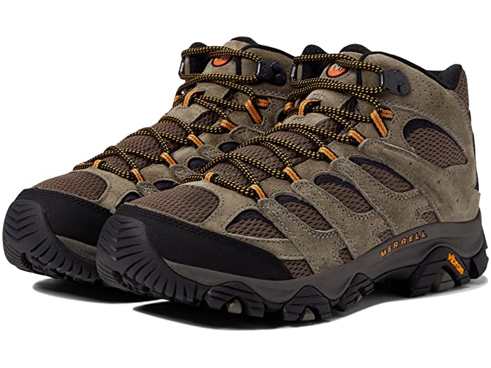 (取寄) メレル メンズ モアブ 3 ミッド Merrell men Moab 3 Mid Walnut