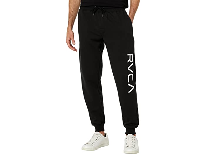 取寄 ルーカ メンズ ビッグ スウェットパンツ RVCA men Big Sweatpants Black 1 お値打ち価格で