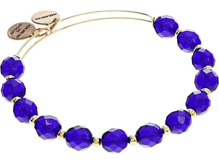 人気TOP 取寄 アレックス アンド アニ レディース ルナ ブレスレット Alex and Ani women Luna Bracelet  Shiny Gold Royal Blue fucoa.cl