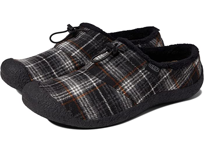 取寄 キーン レディース ハウザー 3 スライド KEEN women Howser III Slide Black Plaid Steel Grey  【高価値】