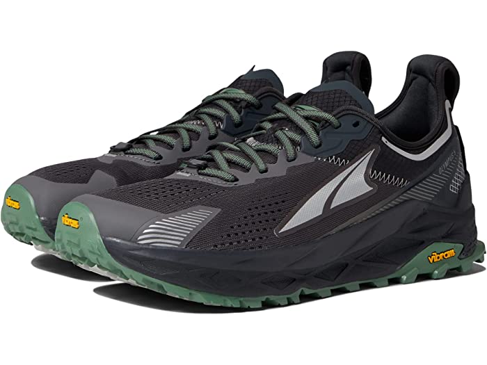 新しい季節 取寄 アルトラ メンズ オリンパス 5 Altra men Olympus Black Gray fucoa.cl