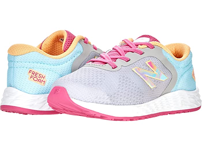 (取寄) ニューバランス キッズ ガールズ アリシ V2 (インファント トドラー) New Balance Kids girls Arishi v2 (Infant Toddler) Rain Cloud Blue Chill