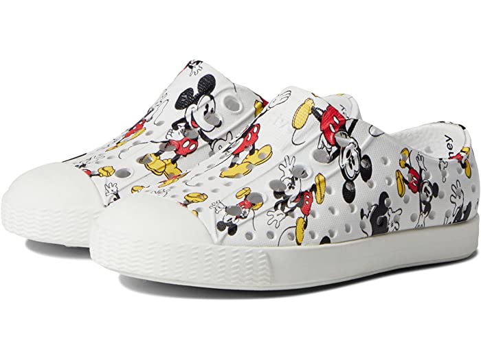 (取寄) ネイティブシューズ キッズ ガールズ ジェファーソン ディズニー プリント (トドラー) Native Shoes Kids girls Jefferson Disney Print (Toddler) Shell White Shell White Mickey All Over Print