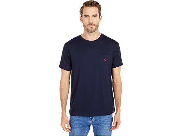 (取寄) ラルフローレン メンズ クラシック フィット ポケット ティー Polo Ralph Lauren men Classic Fit Pocket Tee Ink