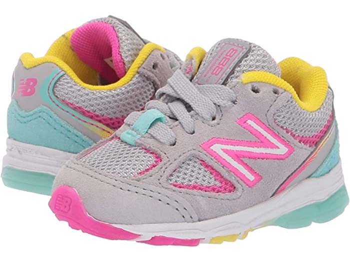 最大95 Offクーポン 取寄 ニューバランス キッズ ガールズ Ik8v2 インファント トドラー New Balance Kids Girls Infant Toddler Grey Rainbow Fucoa Cl