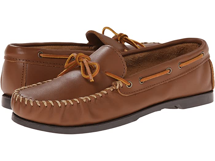 (取寄) ミネトンカ メンズ キャンプ モック Minnetonka men Camp Mocc Maple Smooth Leather