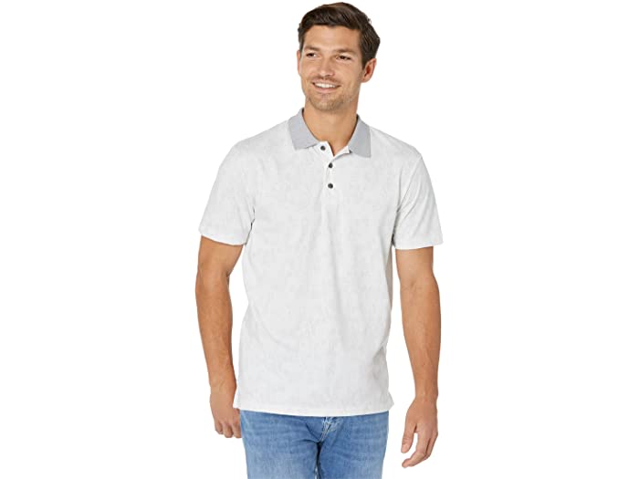 (取寄) カルバンクライン メンズ ショート スリーブ スムース コットン ポロ Calvin Klein men Short Sleeve Smooth Cotton Polo Brilliant White