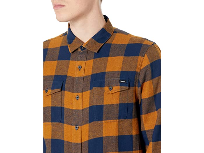 (取寄)バンズアリソプレイドシャツVansAlisoPlaidShirtDressBlues/BuckthornBrown