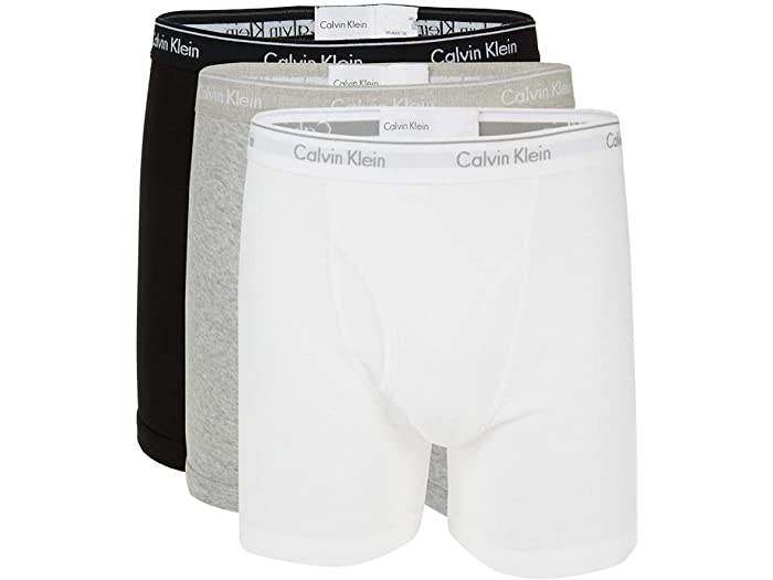 90 Off 取寄 カルバンクライン メンズ 100パーセント コットン ボクサー ブリーフ Calvin Klein Men Mens 100 Cotton Boxer Briefs Black White Grey Heather Fucoa Cl