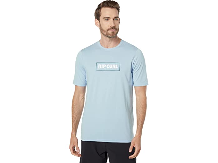 (取寄) リップ カール メンズ アイコンズ サーフ S S UV ティー Rip Curl men Icons Of Surf S S UV Tee Bells Blue