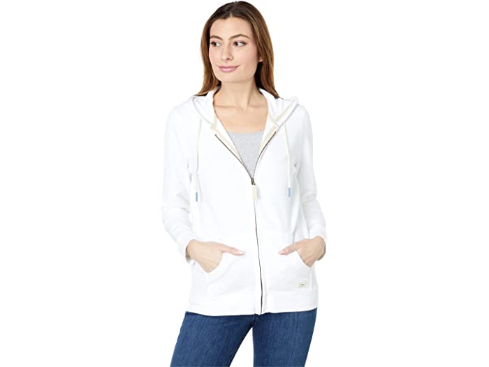 (取寄) エルエルビーン レディース オーガニック コットン スウェットシャツ フーディ ロング スリーブ L.L.Bean women Organic Cotton Sweatshirt Hoodie Long Sleeve White