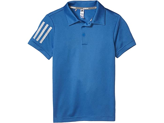 (取寄) アディダス ゴルフ キッズ ボーイズ 3ストライプ ポロ シャツ (リトル キッズ ビッグ キッズ) adidas Golf Kids boys 3-Stripes Polo Shirt (Little Kids Big Kids) Trace Royal