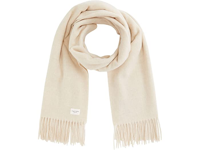 (取寄) ラグアンドボーン アディソン リサイクル ウール スカーフ rag bone Addison Recycled Wool Scarf Oatmeal