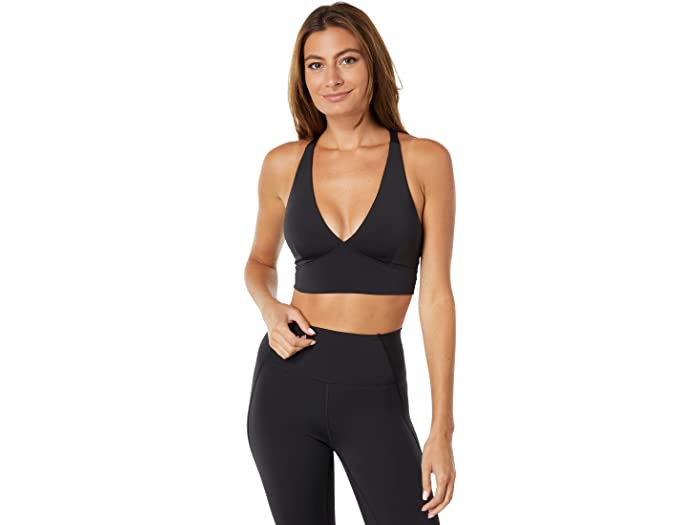 (取寄) スライブ ソシエテ レディース THRIVE SOCIETE women Double Strap Bra Black