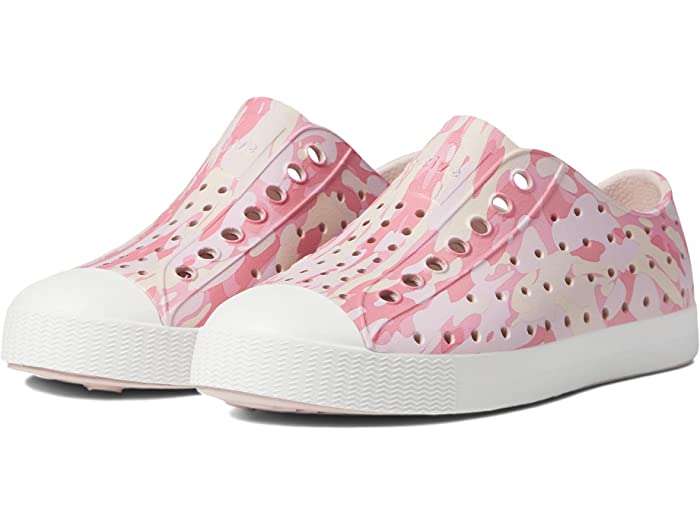 0円 62 Off 取寄 ネイティブシューズ キッズ ガールズ Native Shoes Kids Girls Jefferson Print Little Kid Dust Pink Shell White Princess Eu Camo