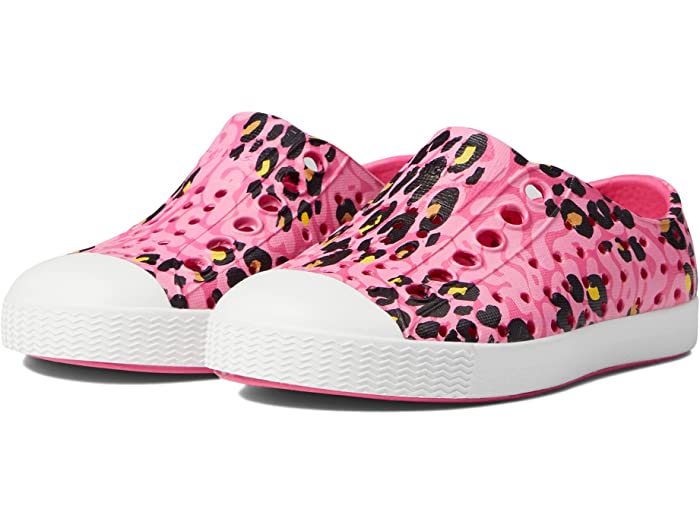 最大77 オフ 取寄 ネイティブシューズ キッズ ガールズ Native Shoes Kids Girls Jefferson Print Toddler Hollywood Pink Shell White Warped Cheeta Fucoa Cl