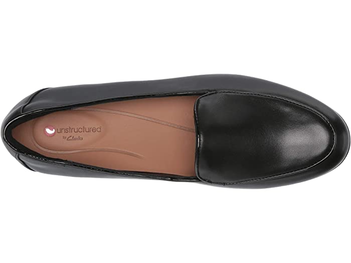 豪華で新しい 取寄 クラークス レディース Clarks Women Un Blush Ease Black Leather Fucoa Cl