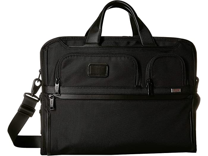 (取寄) トゥミ Tumi Alpha 3 Compact Large Screen Laptop Brief Black