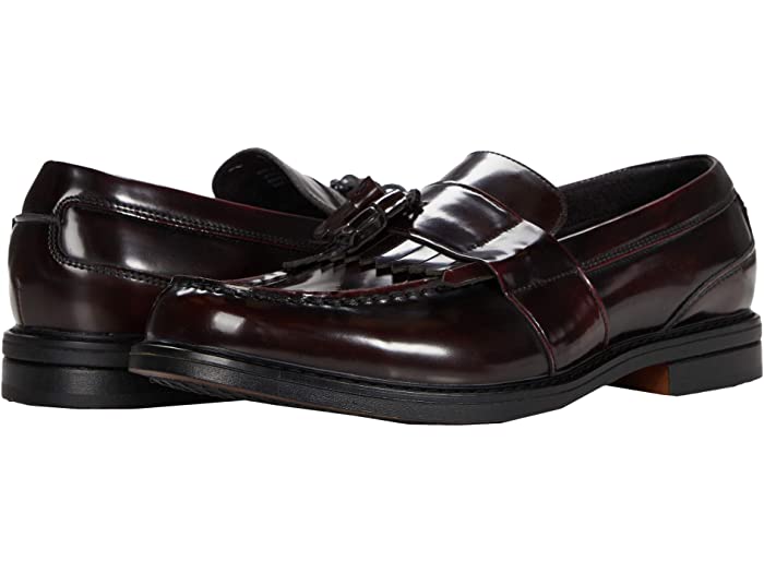 (取寄) ナン ブッシュ メンズ キートン モック トゥ キルティー タッセル ローファー Nunn Bush men Keaton Moc Toe Kiltie Tassel Loafer Burgundy Multi