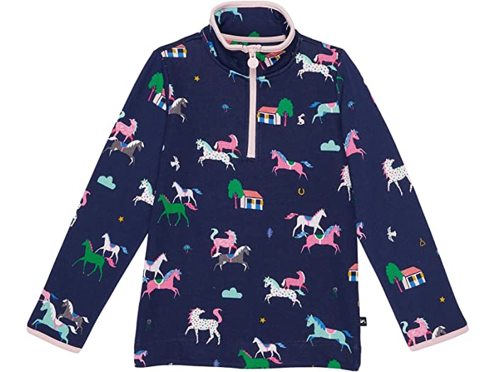(取寄) ジュールズ キッズ ガールズ Joules Kids girls Fairdale (Toddler Little Kids Big Kids) Navy Ponies
