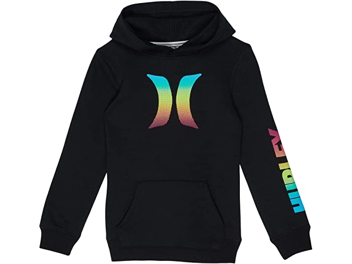 取寄 ハーレー キッズ ボーイズ Hurley Kids boys Graphic Pullover Hoodie Little Black  【オープニング